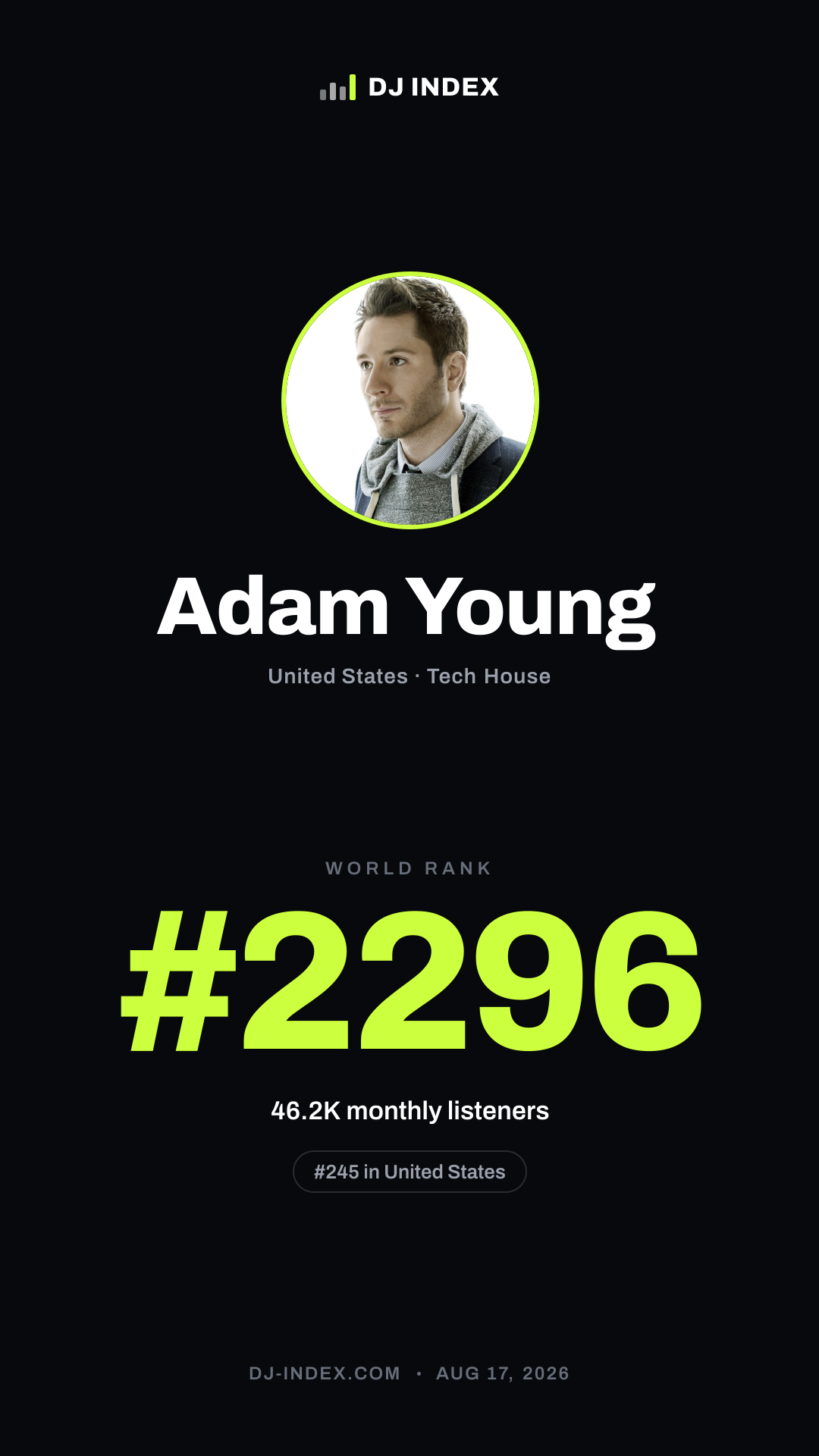 Adam Young Story card preview