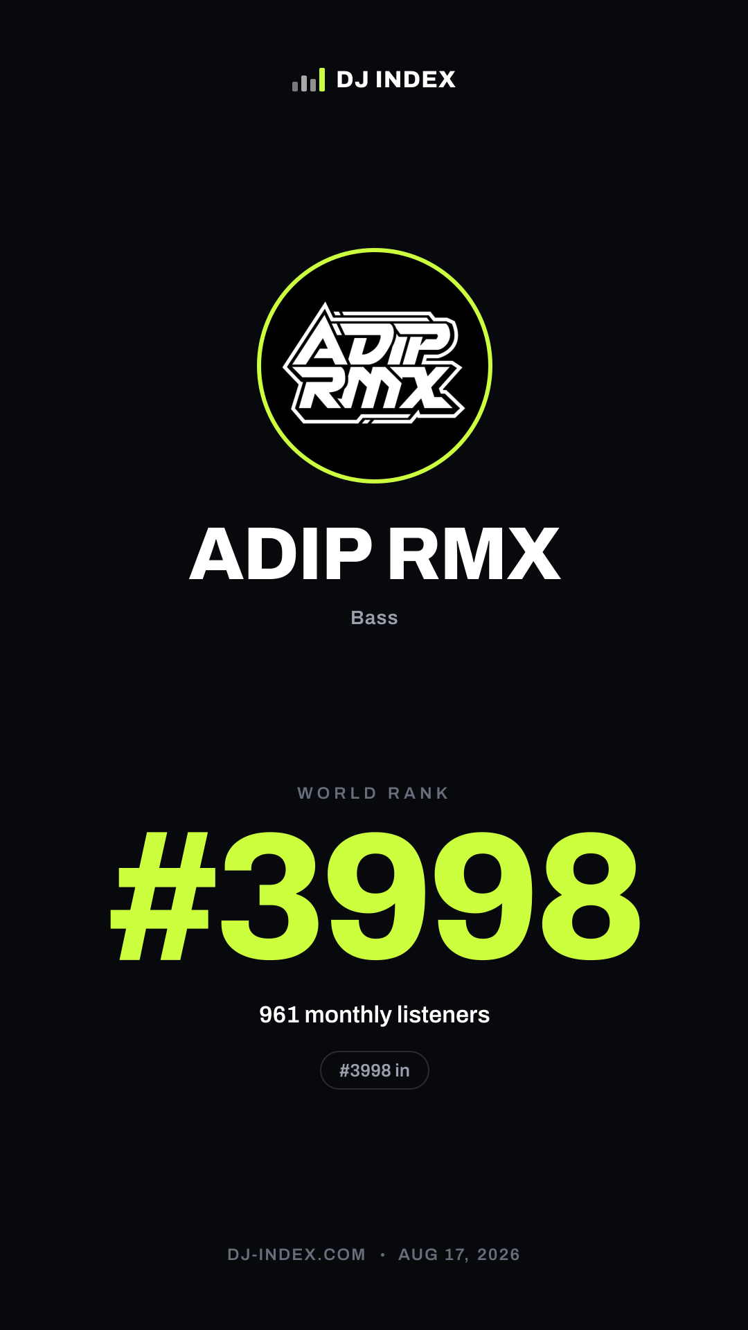 ADIP RMX Story card preview