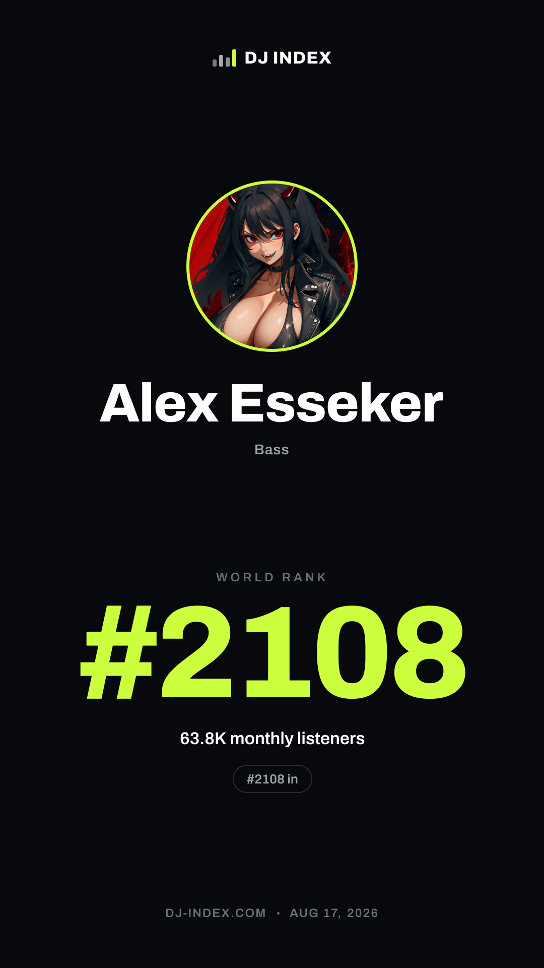 Alex Esseker Story card preview