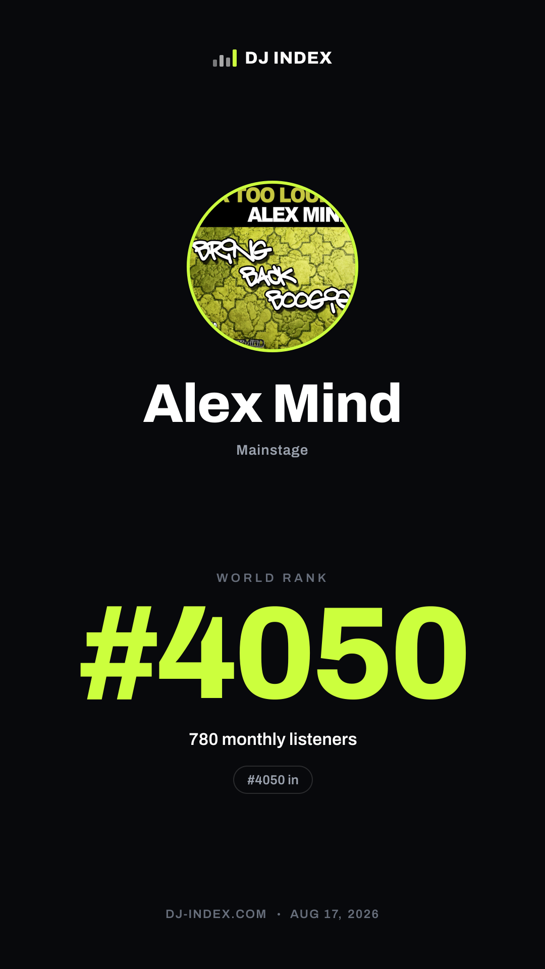 Alex Mind Story card preview