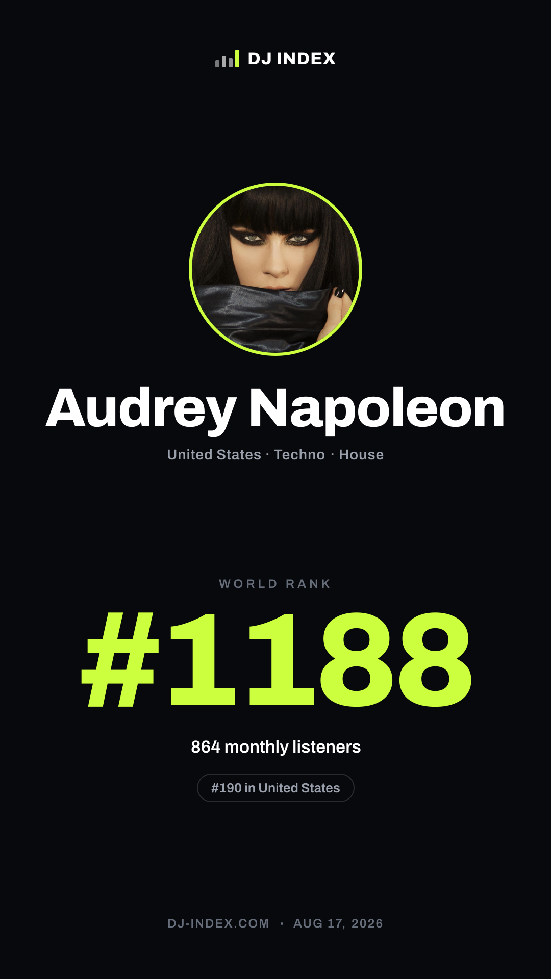 Audrey Napoleon Story card preview