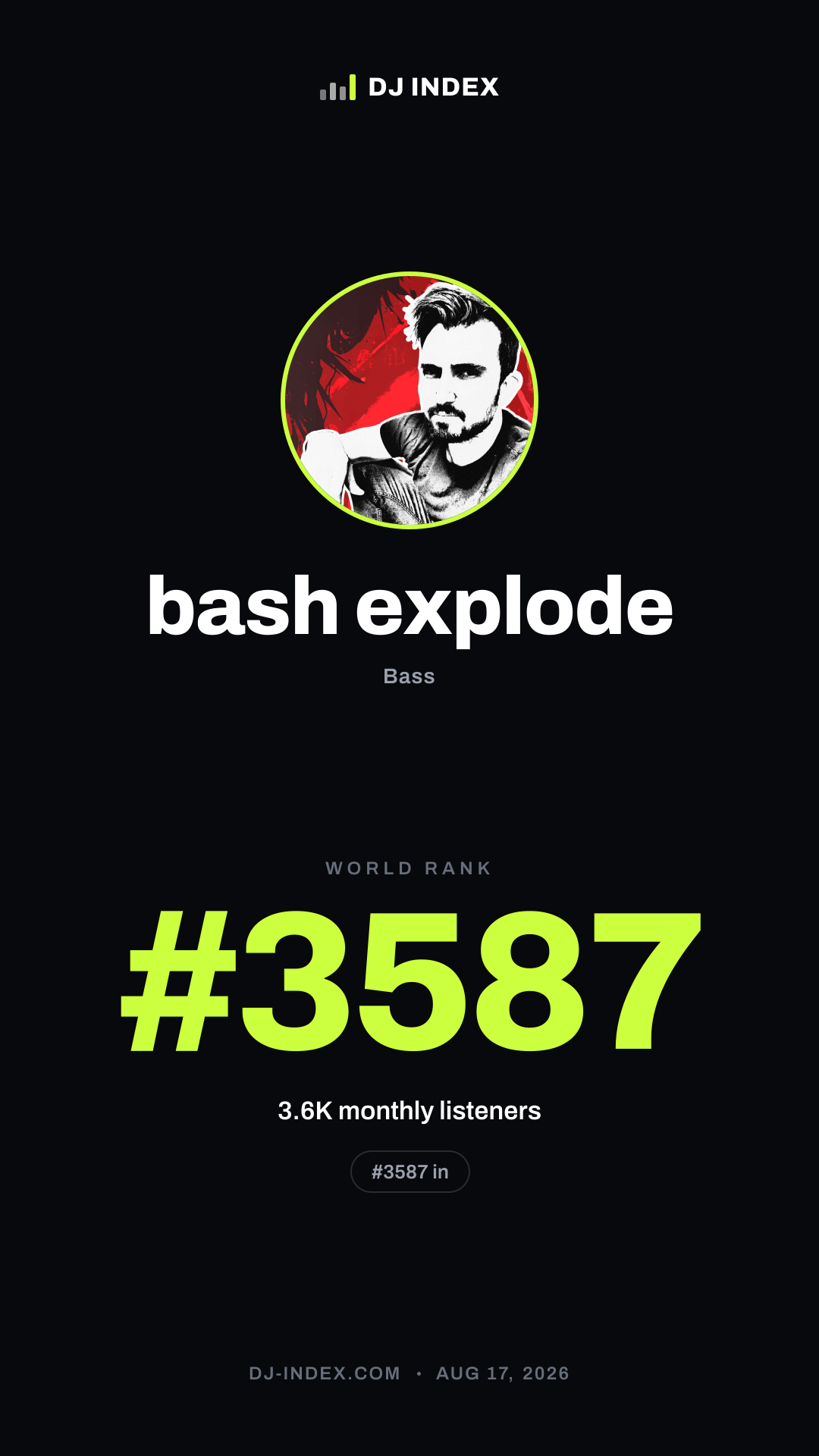 bash explode Story card preview