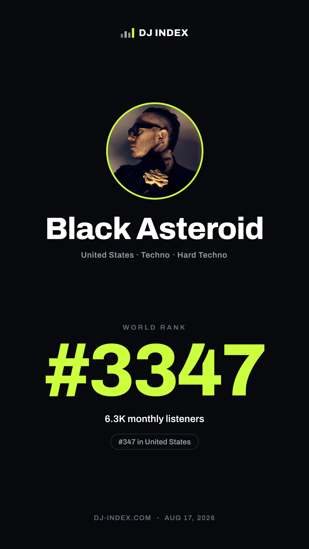 Black Asteroid Story card preview