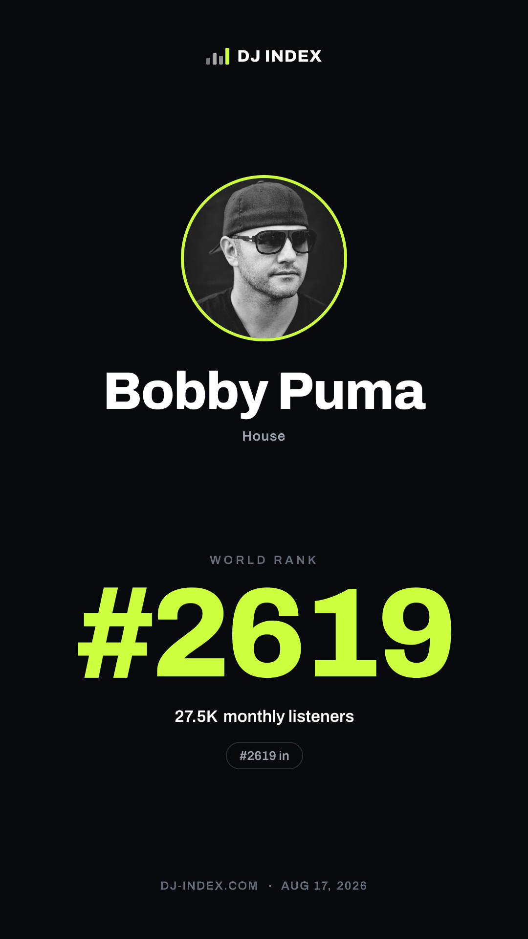 Bobby Puma Story card preview