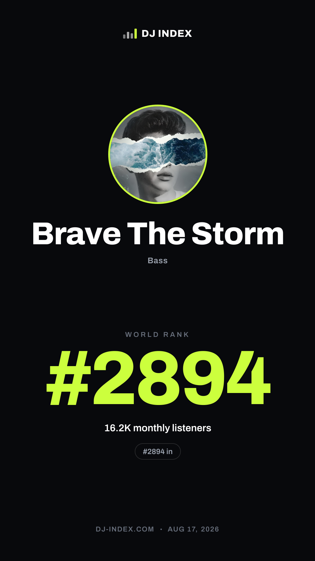 Brave The Storm Story card preview