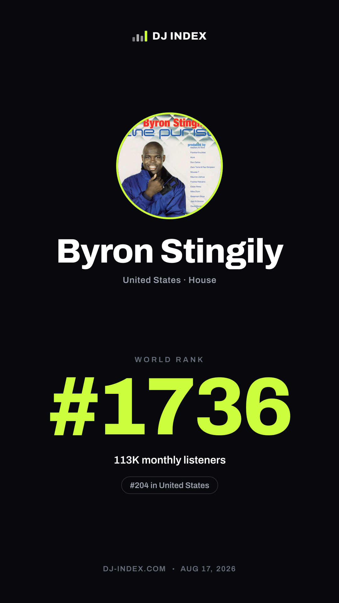 Byron Stingily Story card preview