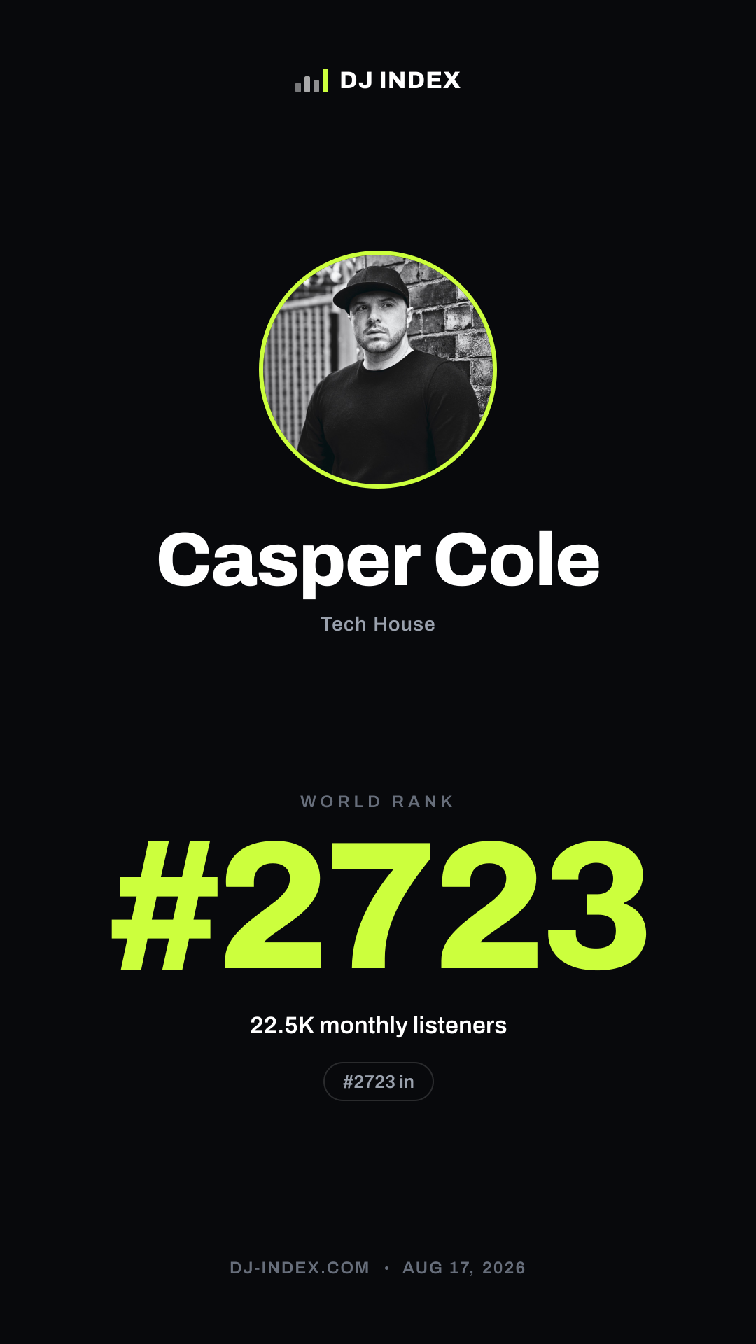 Casper Cole Story card preview