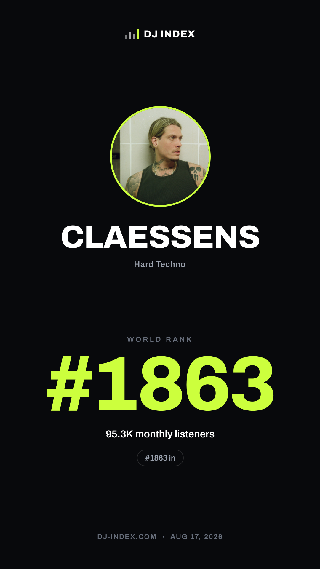 CLAESSENS Story card preview