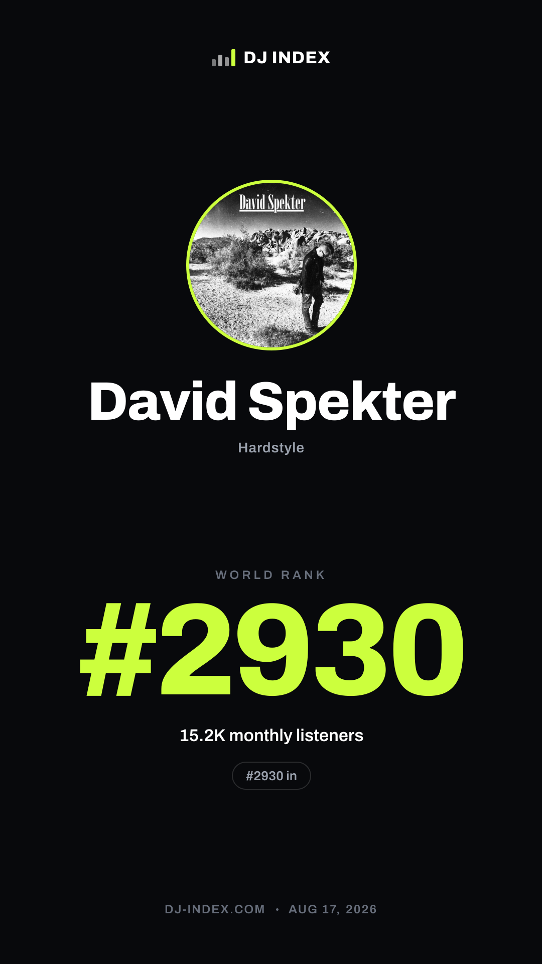 David Spekter Story card preview