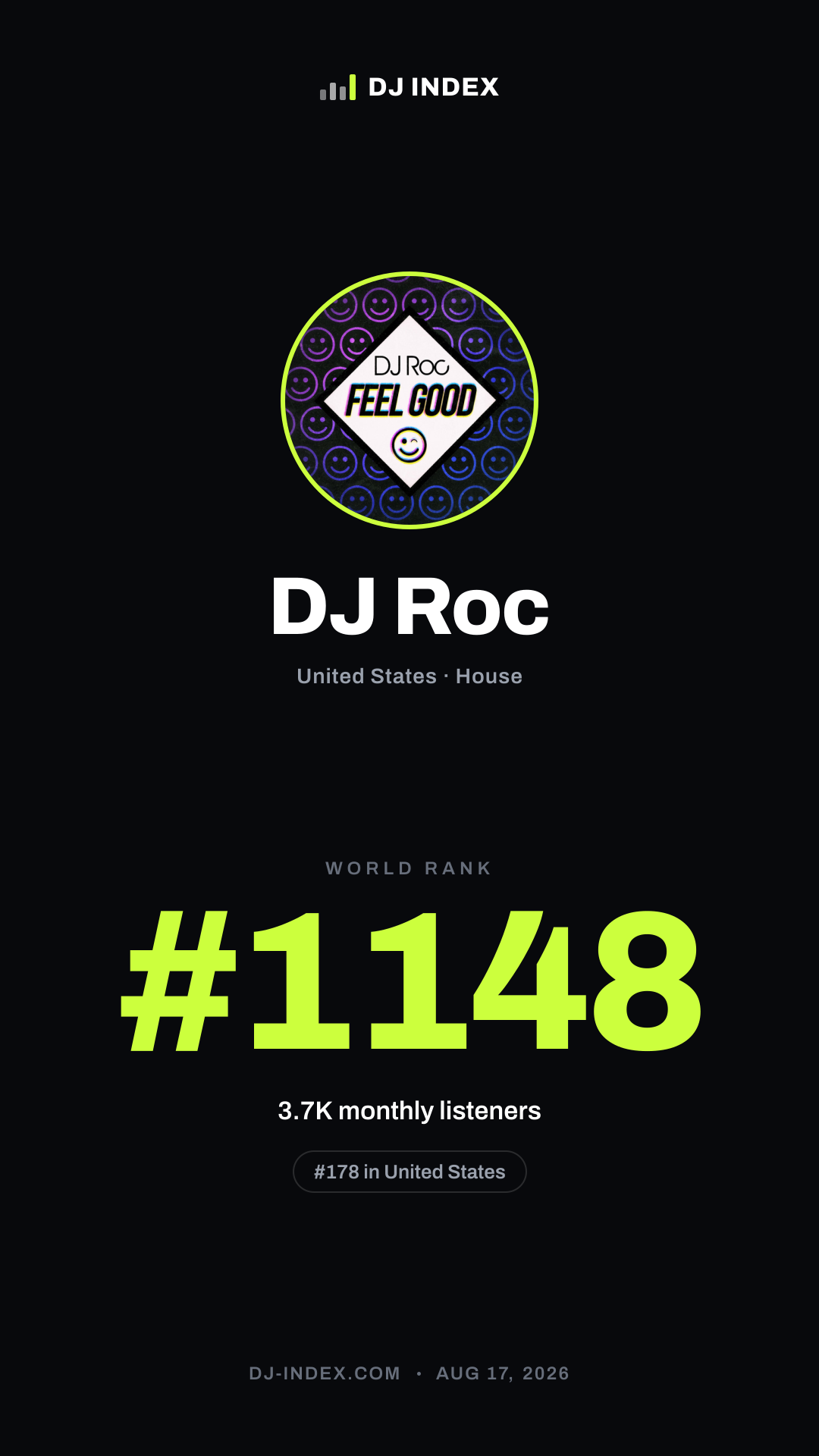 DJ Roc Story card preview
