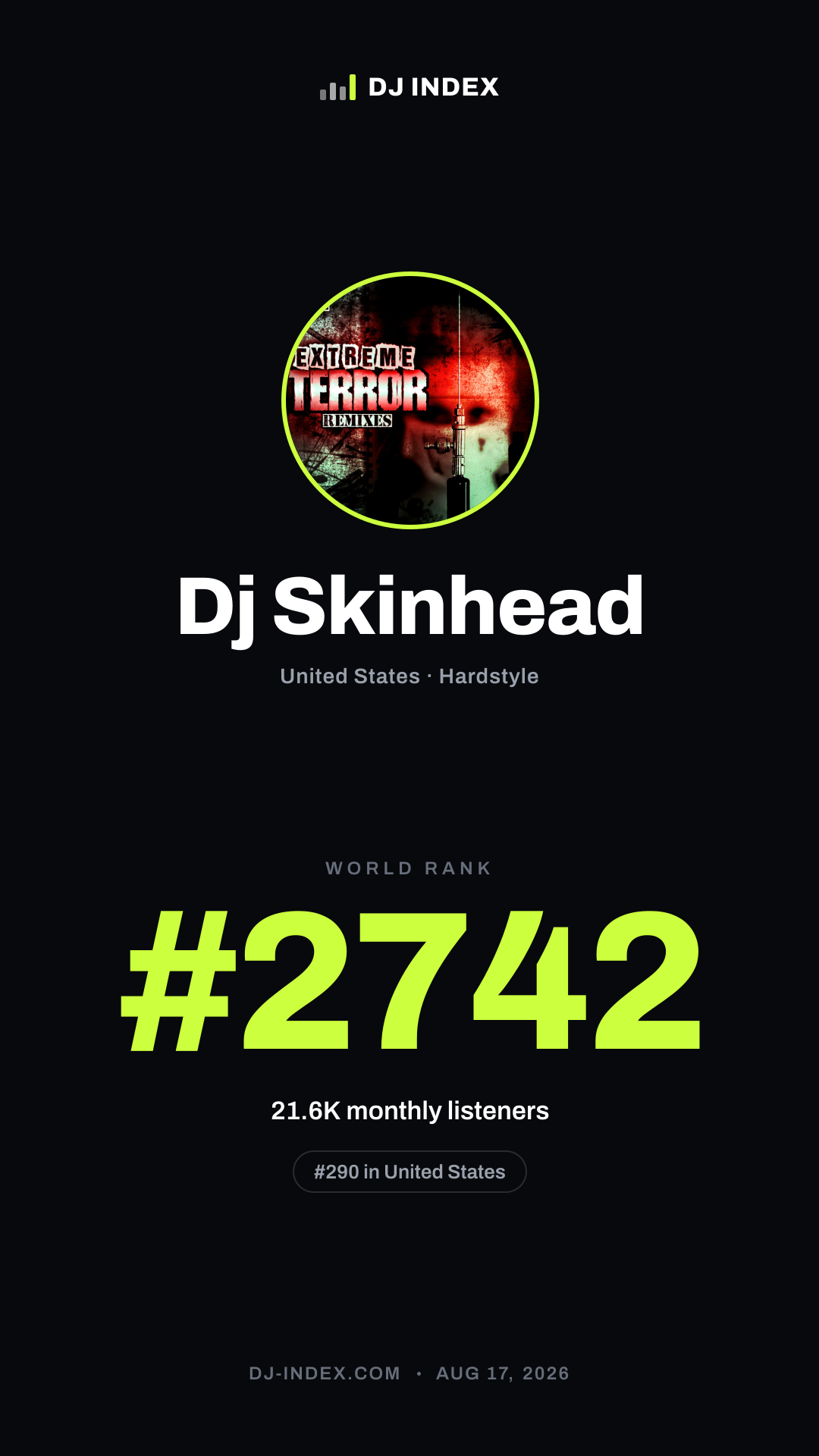 Dj Skinhead Story card preview