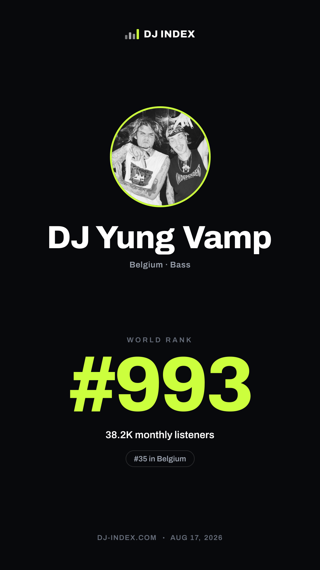 DJ Yung Vamp Story card preview