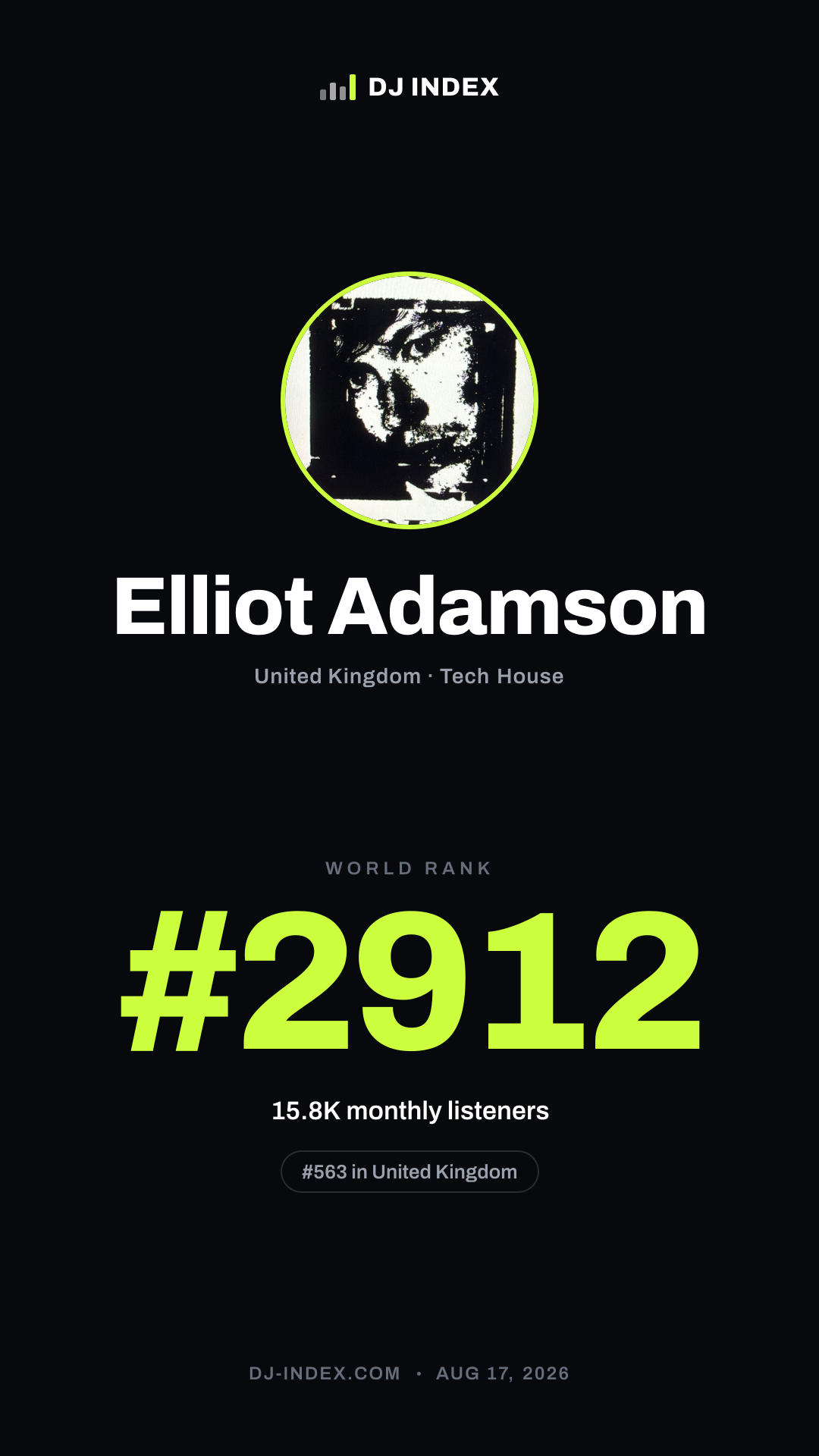 Elliot Adamson Story card preview