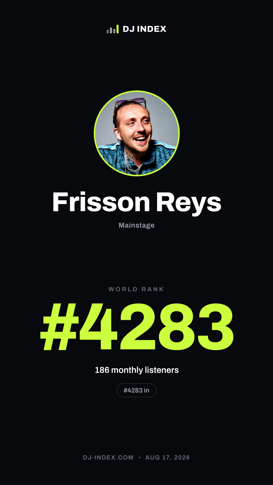 Frisson Reys Story card preview