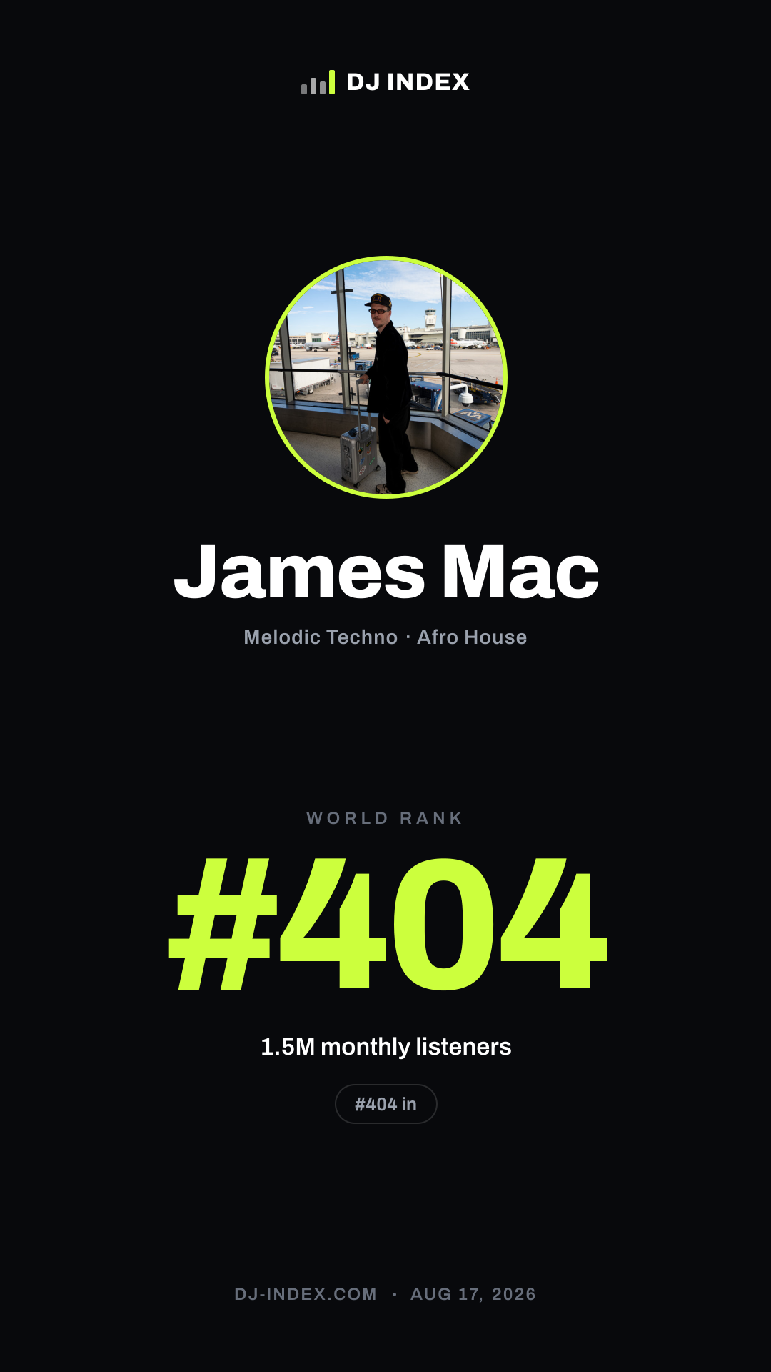 James Mac Story card preview