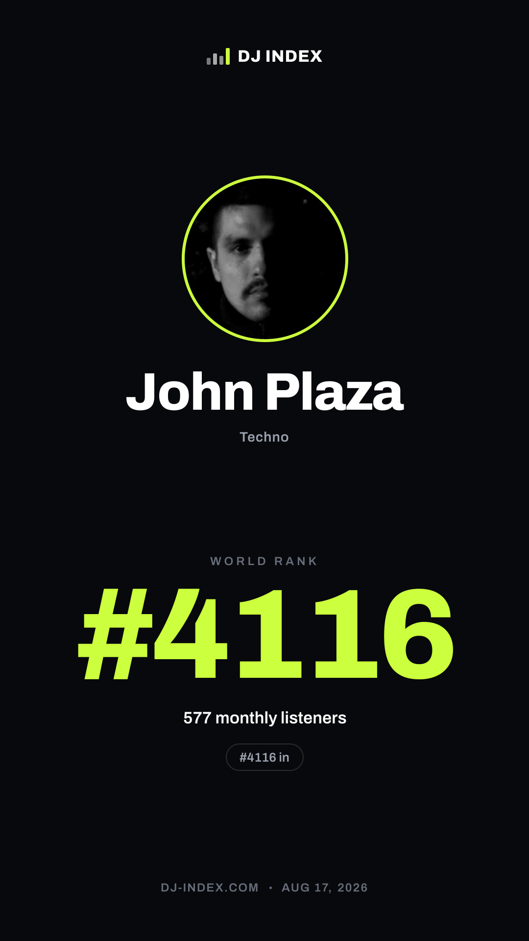 John Plaza Story card preview