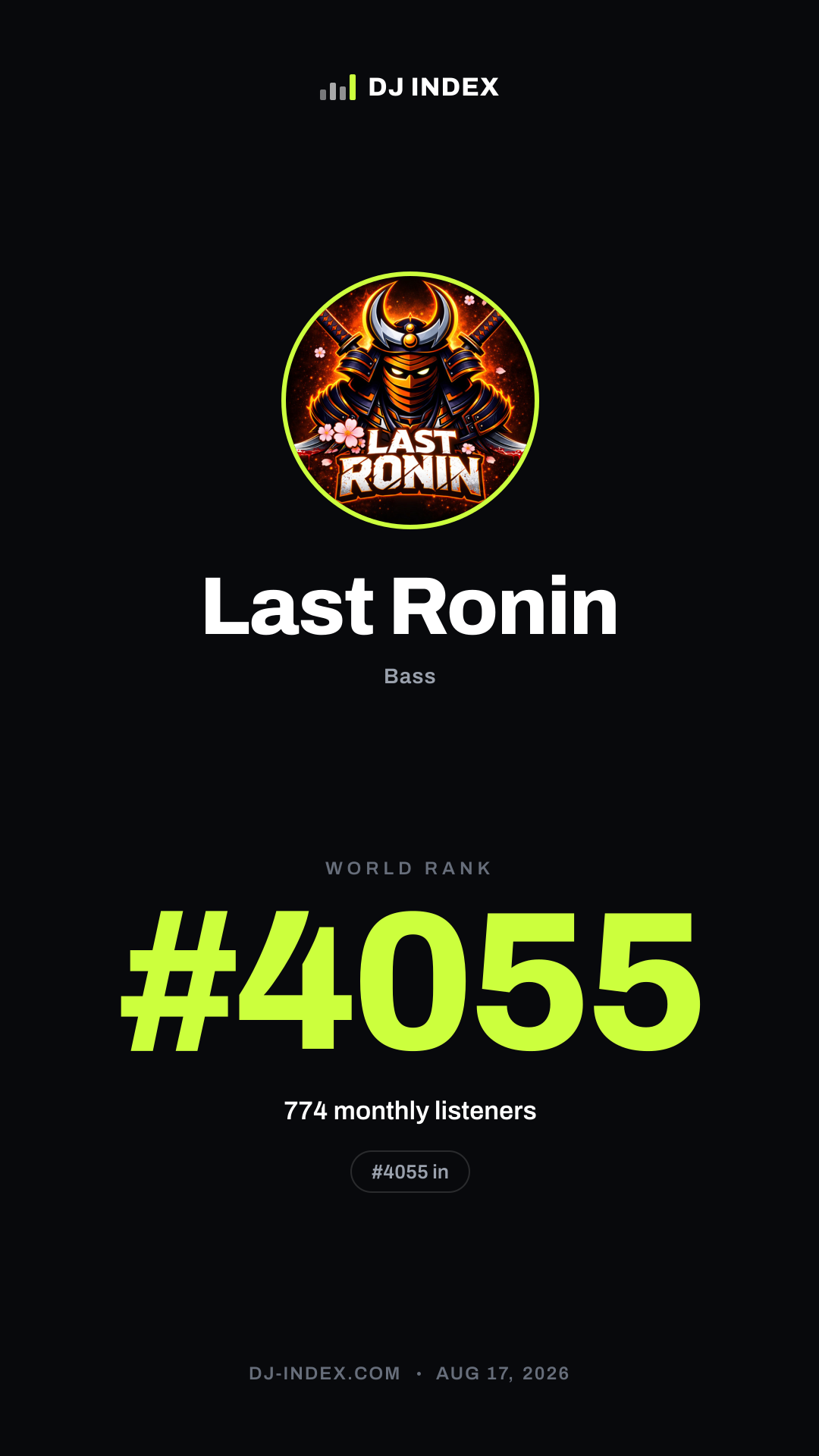 Last Ronin Story card preview