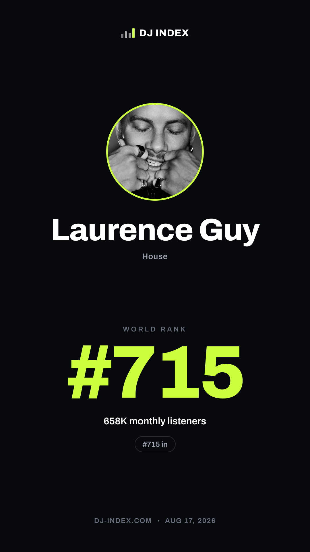 Laurence Guy Story card preview
