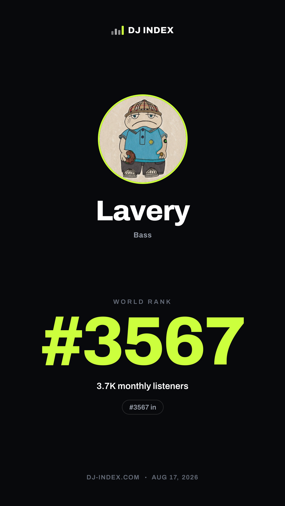 Lavery Story card preview