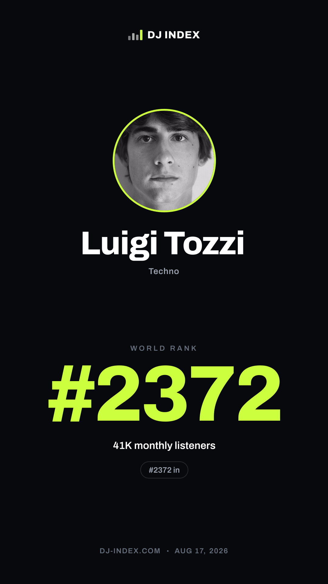 Luigi Tozzi Story card preview