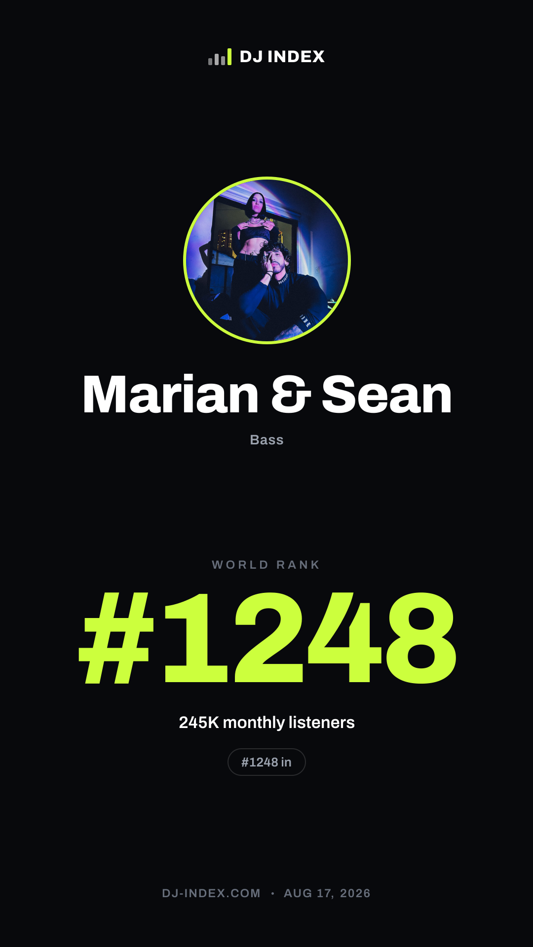 Marian & Sean Story card preview