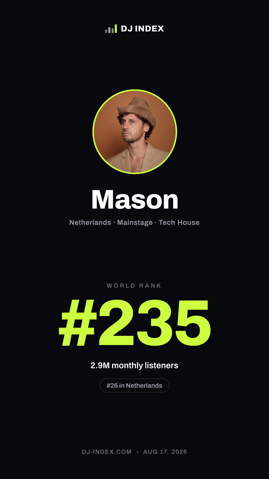 Mason Story card preview