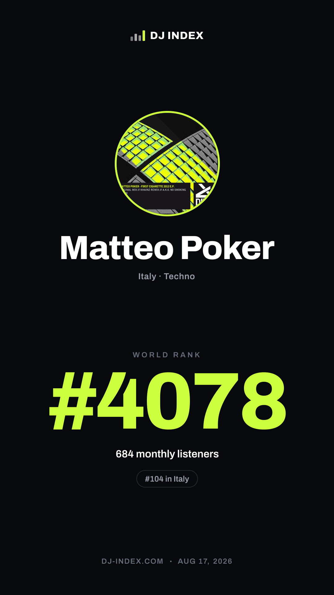 Matteo Poker Story card preview