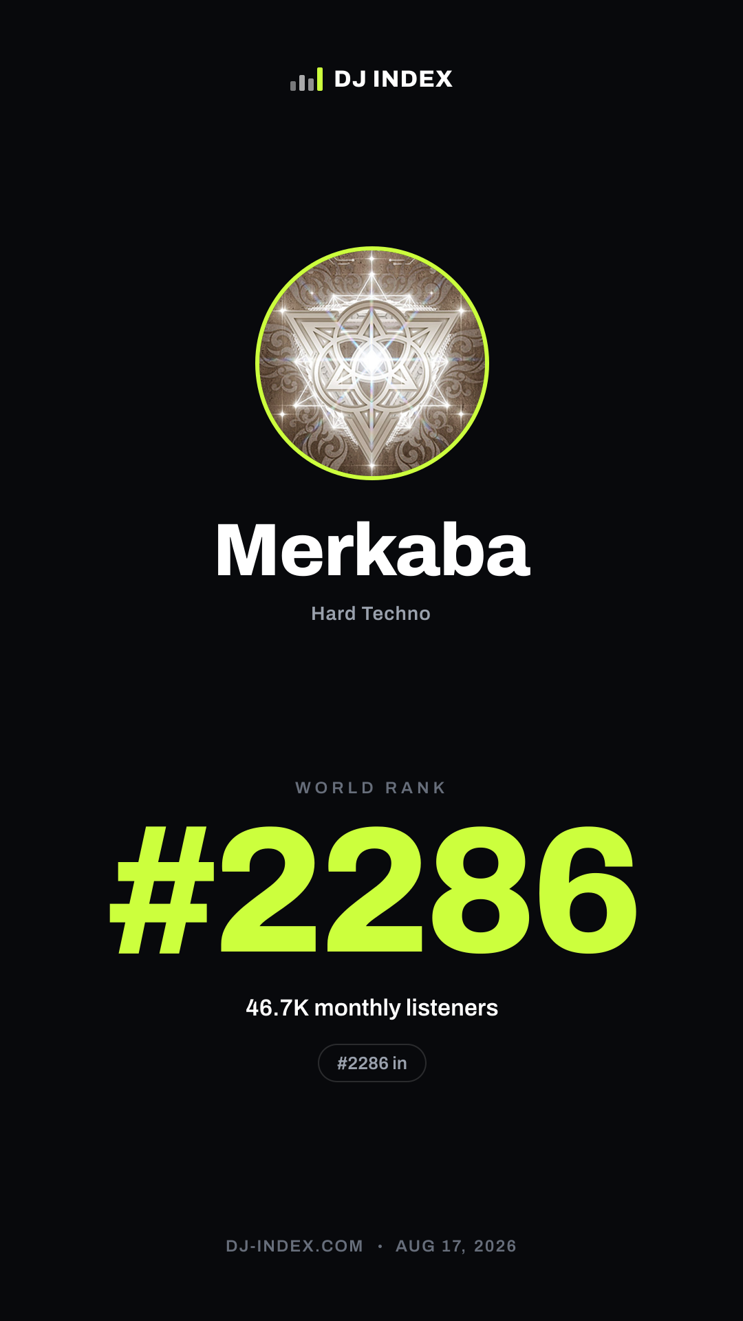 Merkaba Story card preview