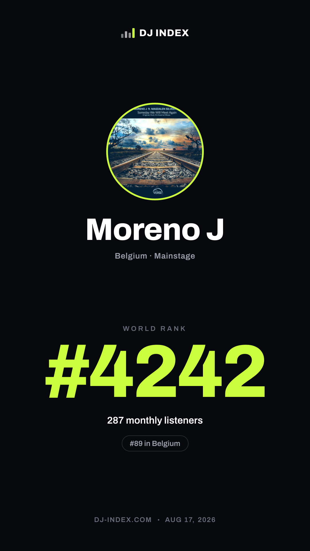 Moreno J Story card preview