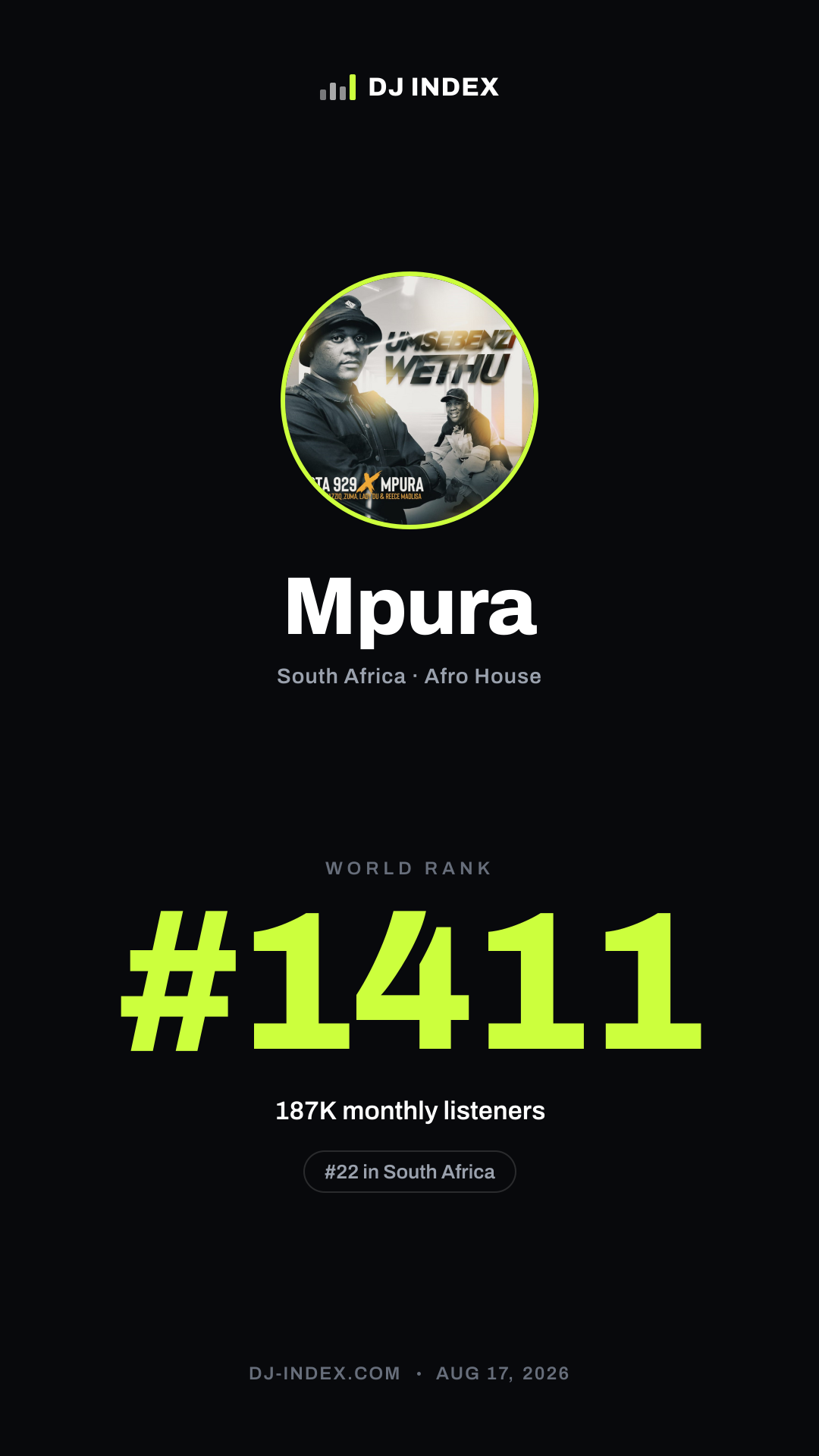 Mpura Story card preview