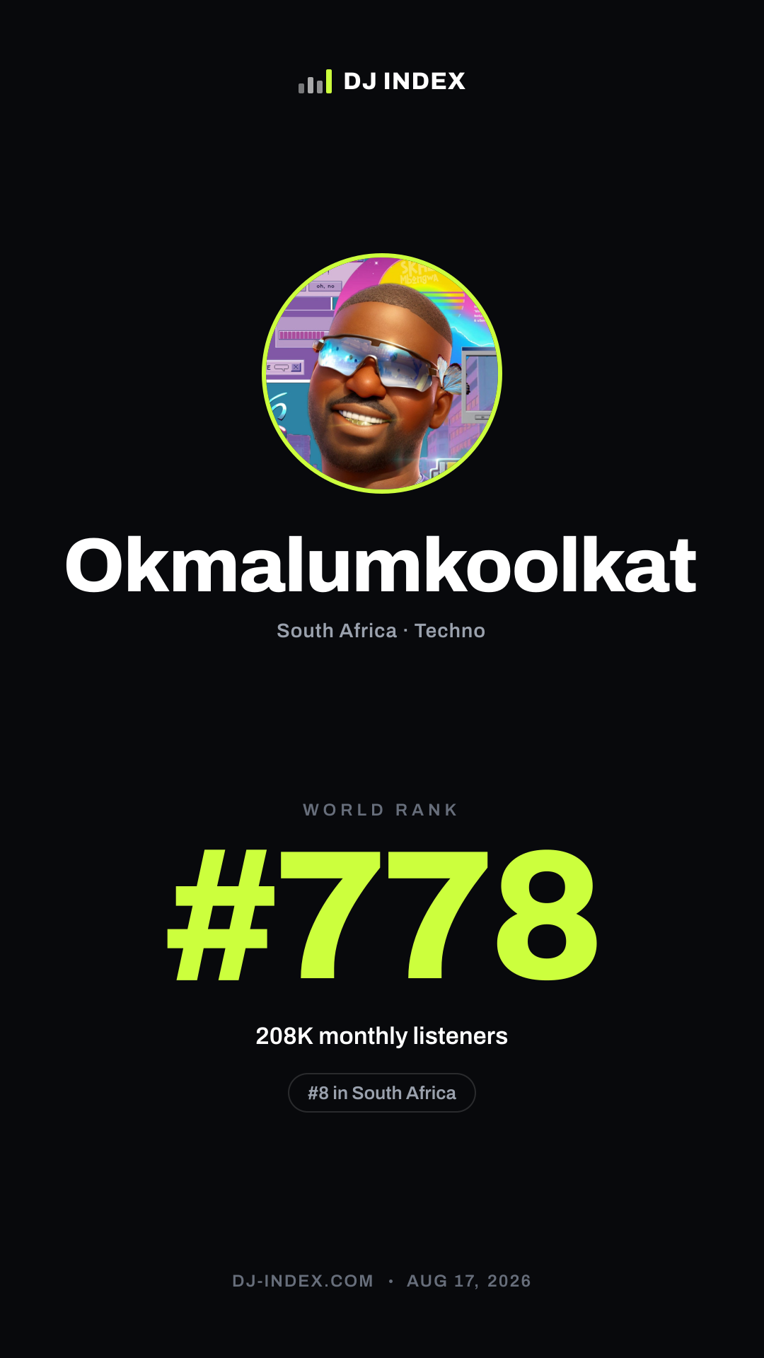 Okmalumkoolkat Story card preview