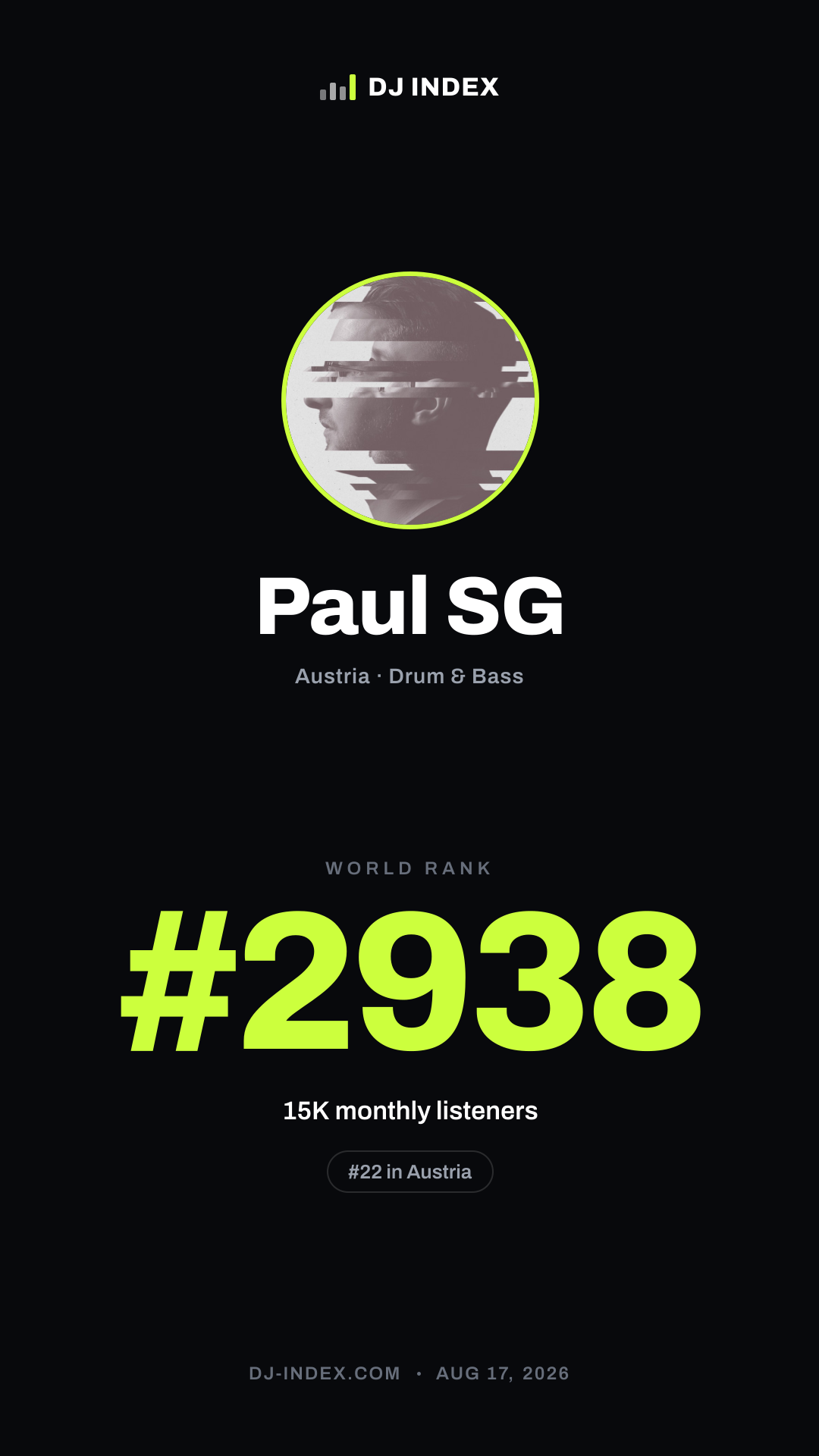 Paul SG Story card preview