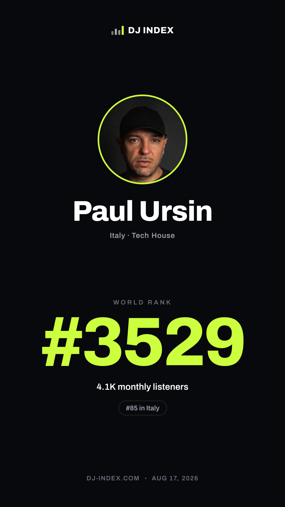 Paul Ursin Story card preview