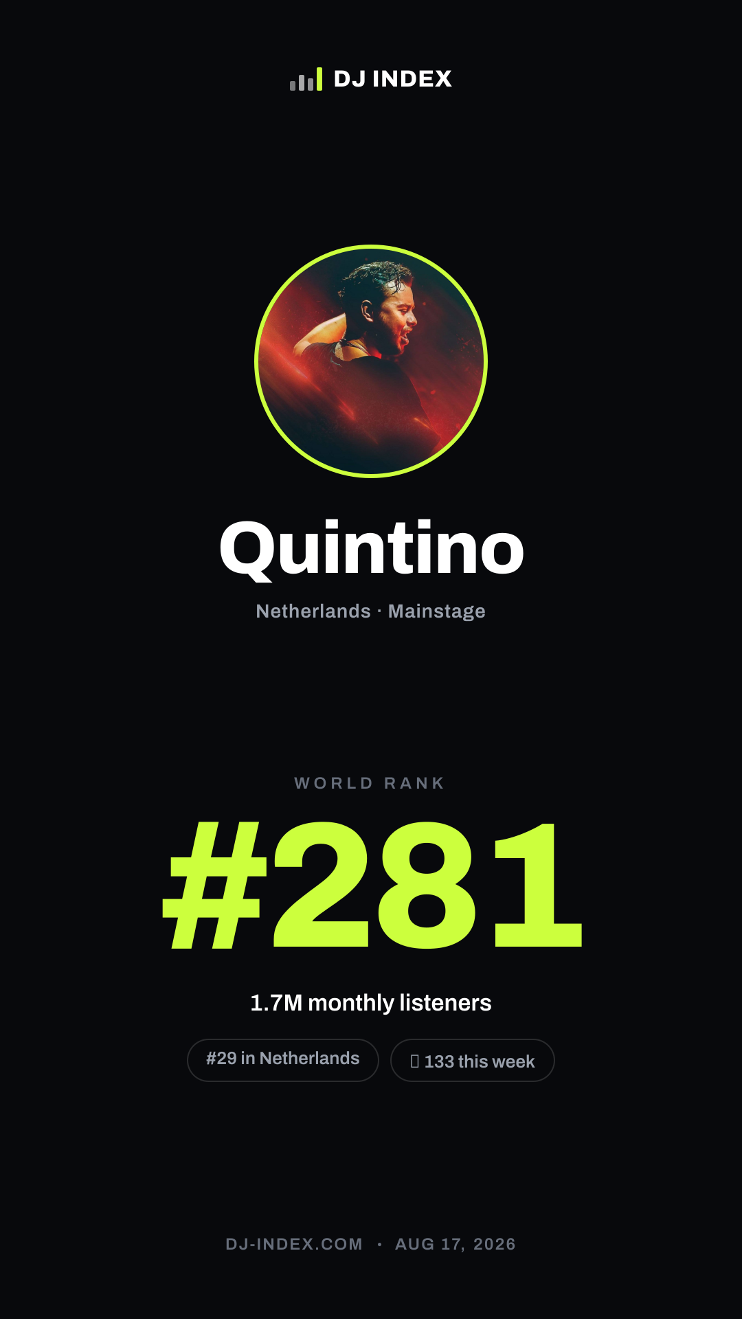 Quintino Story card preview