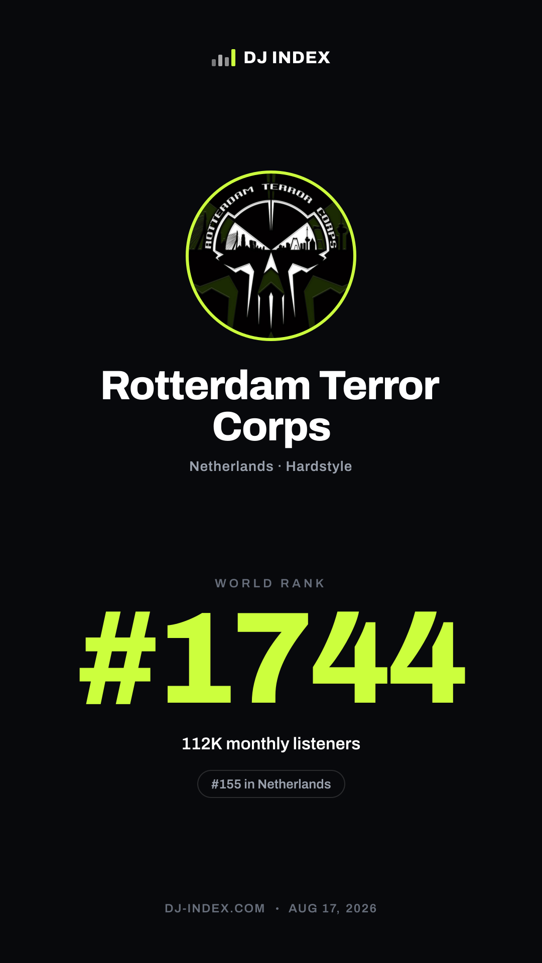 Rotterdam Terror Corps Story card preview