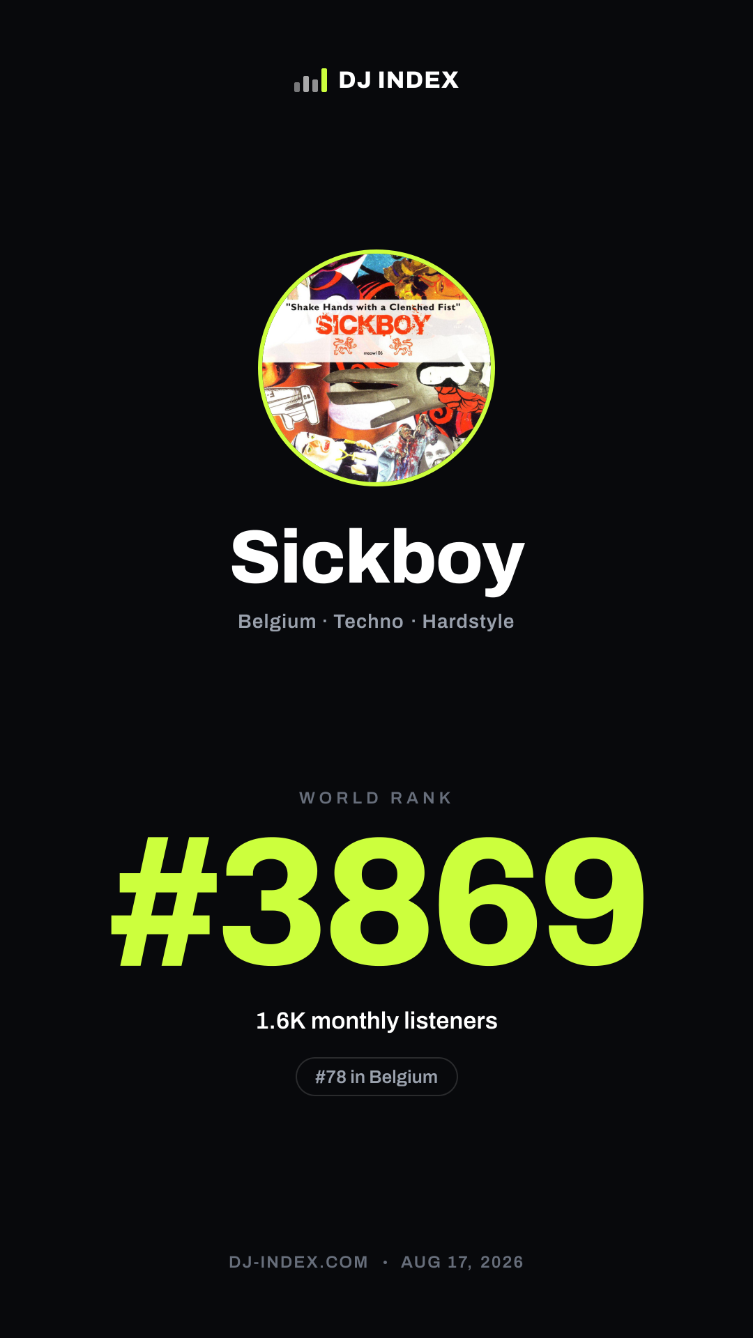 Sickboy Story card preview