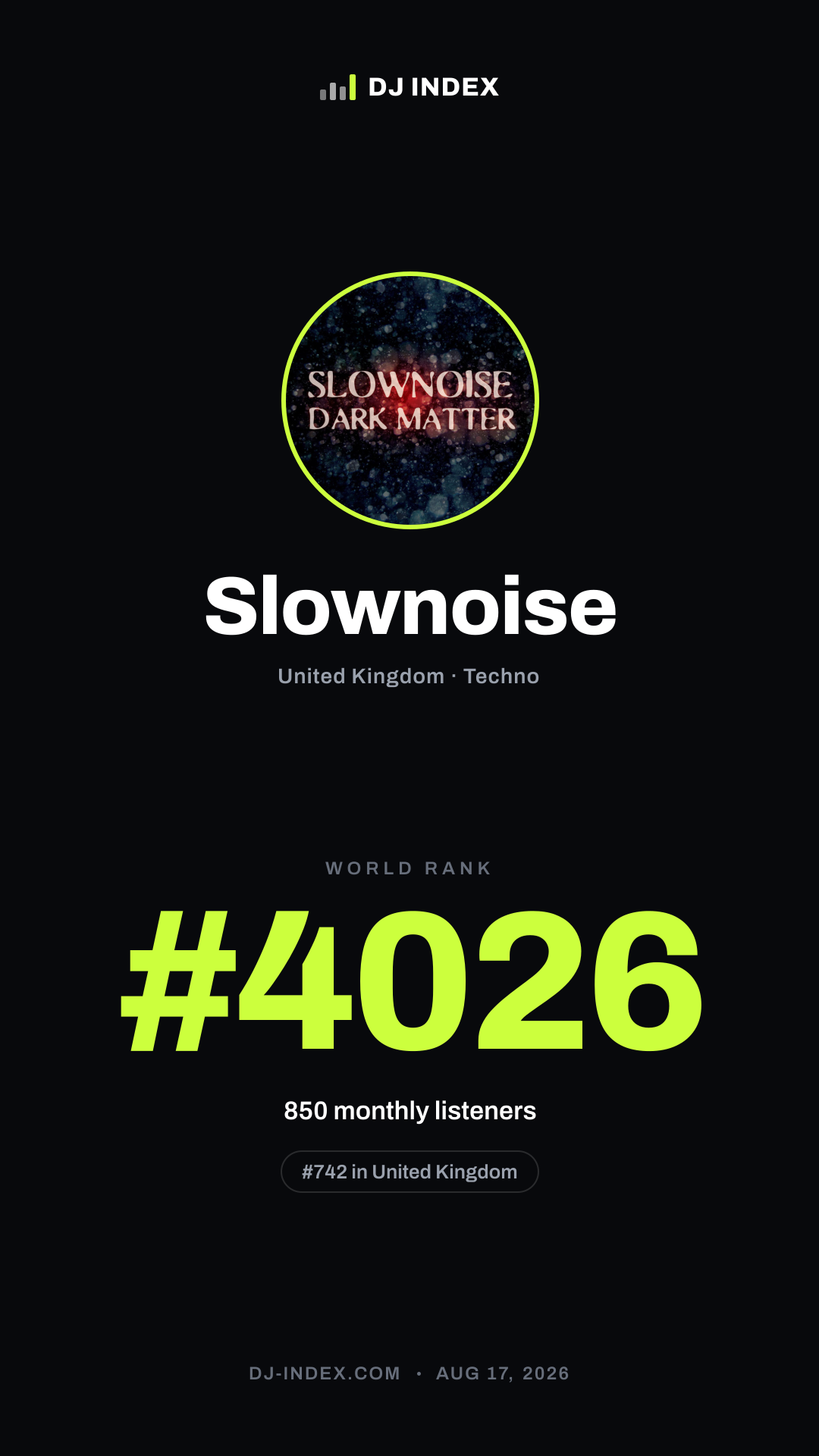 Slownoise Story card preview
