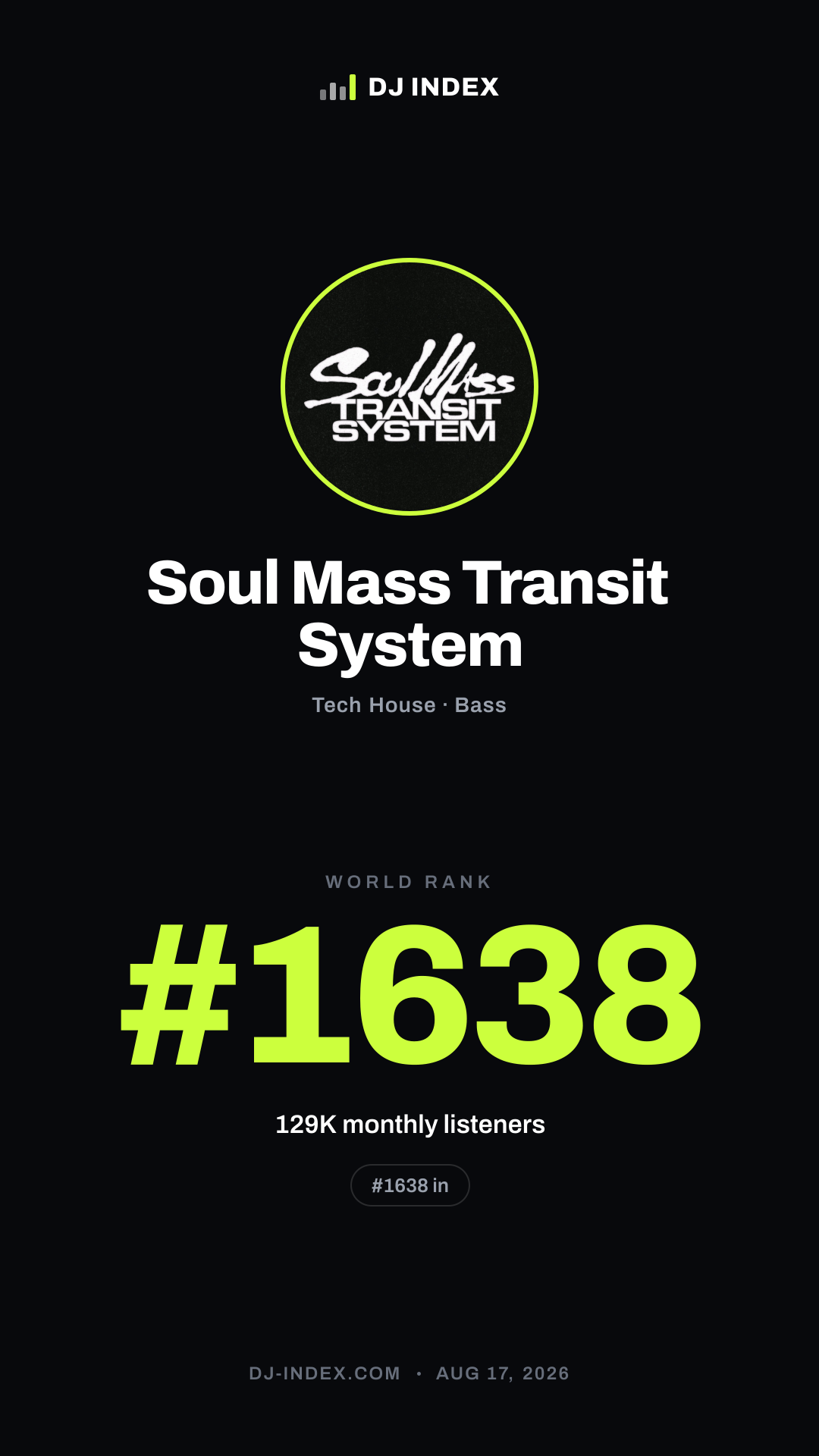 Soul Mass Transit System Story card preview