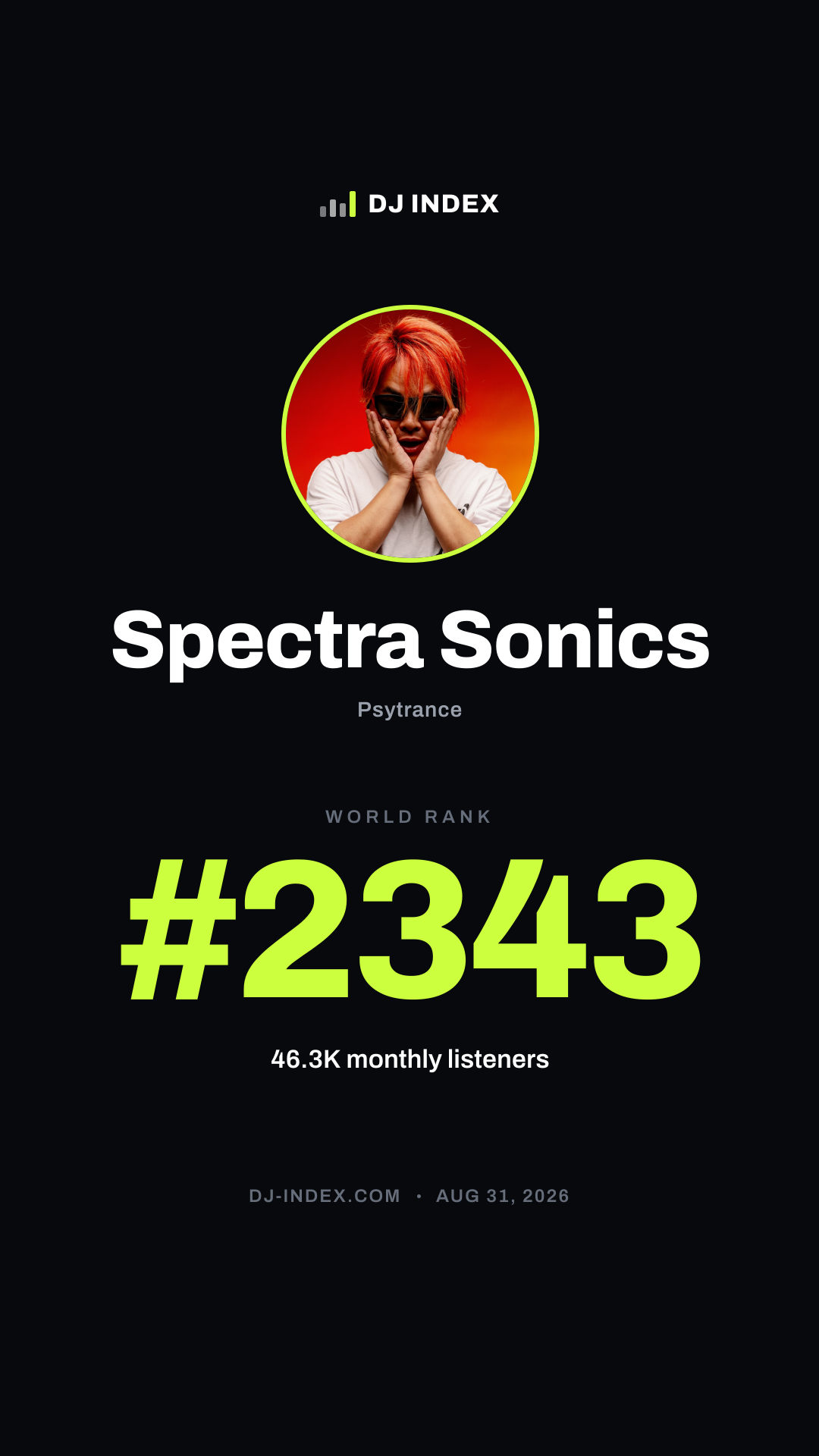 Spectra Sonics Story card preview