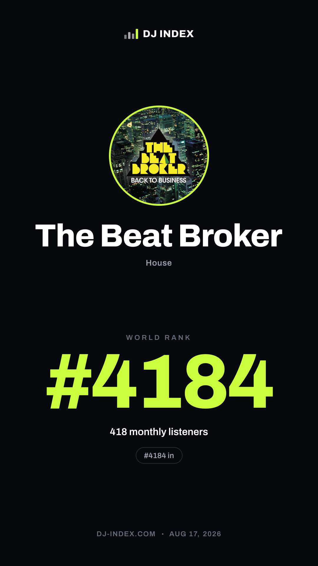 The Beat Broker Story card preview