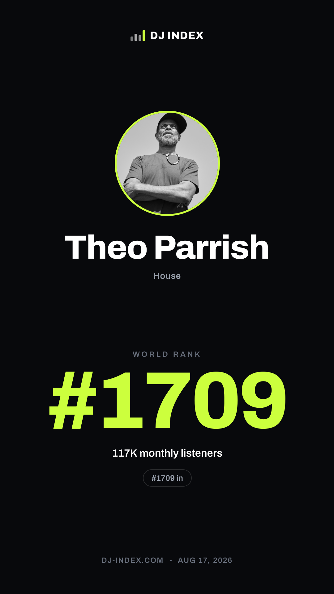 Theo Parrish Story card preview