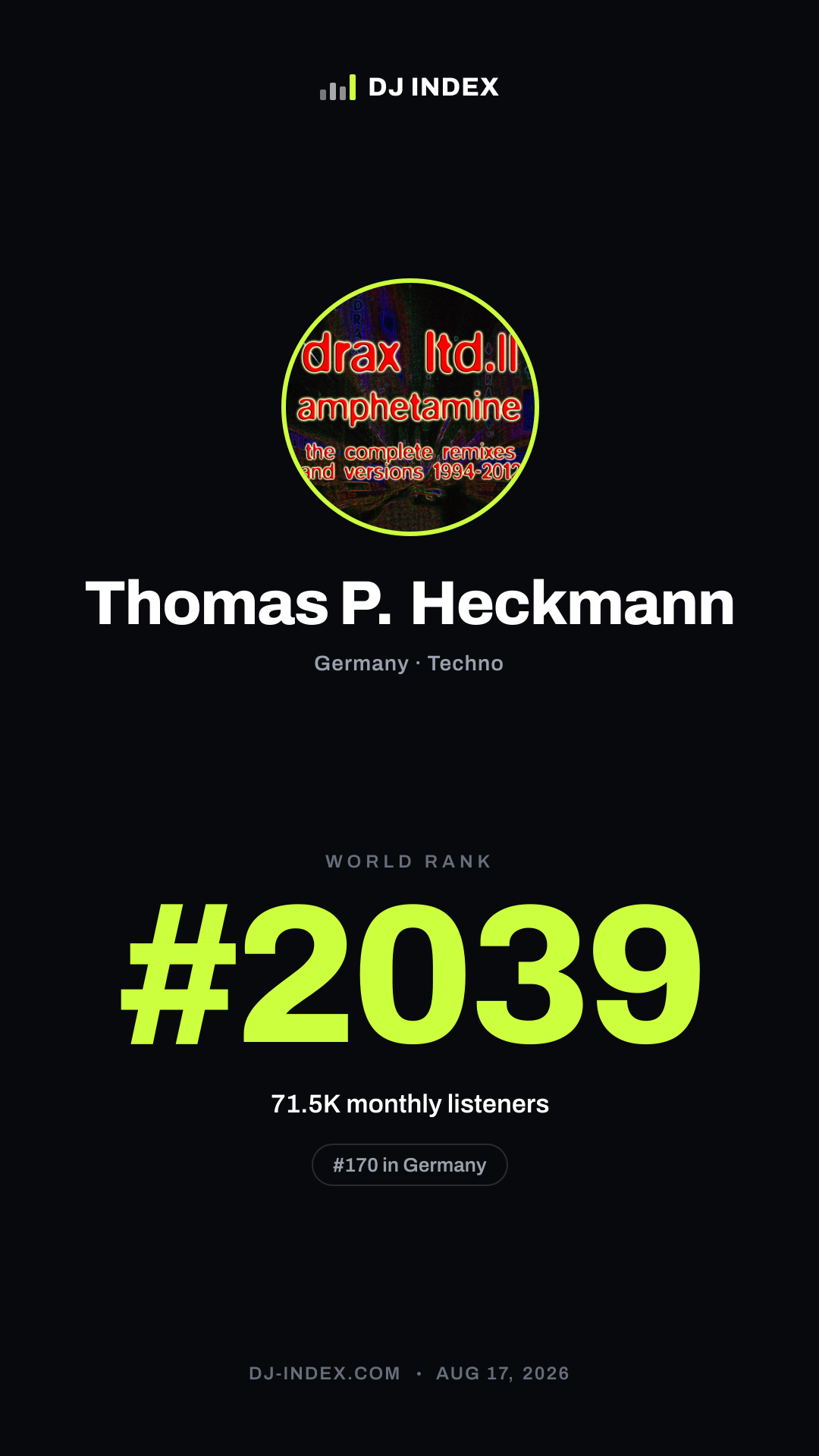 Thomas P. Heckmann Story card preview