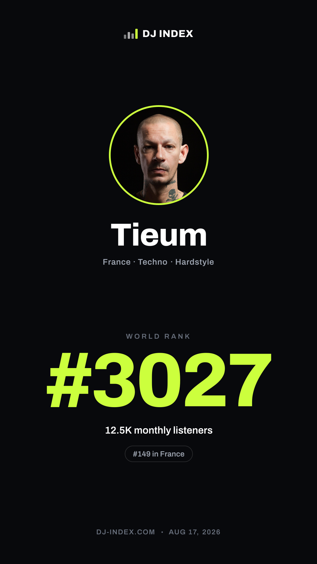 Tieum Story card preview