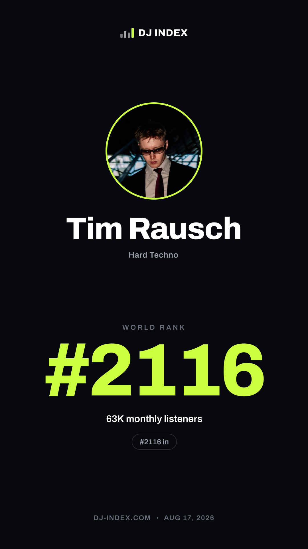 Tim Rausch Story card preview