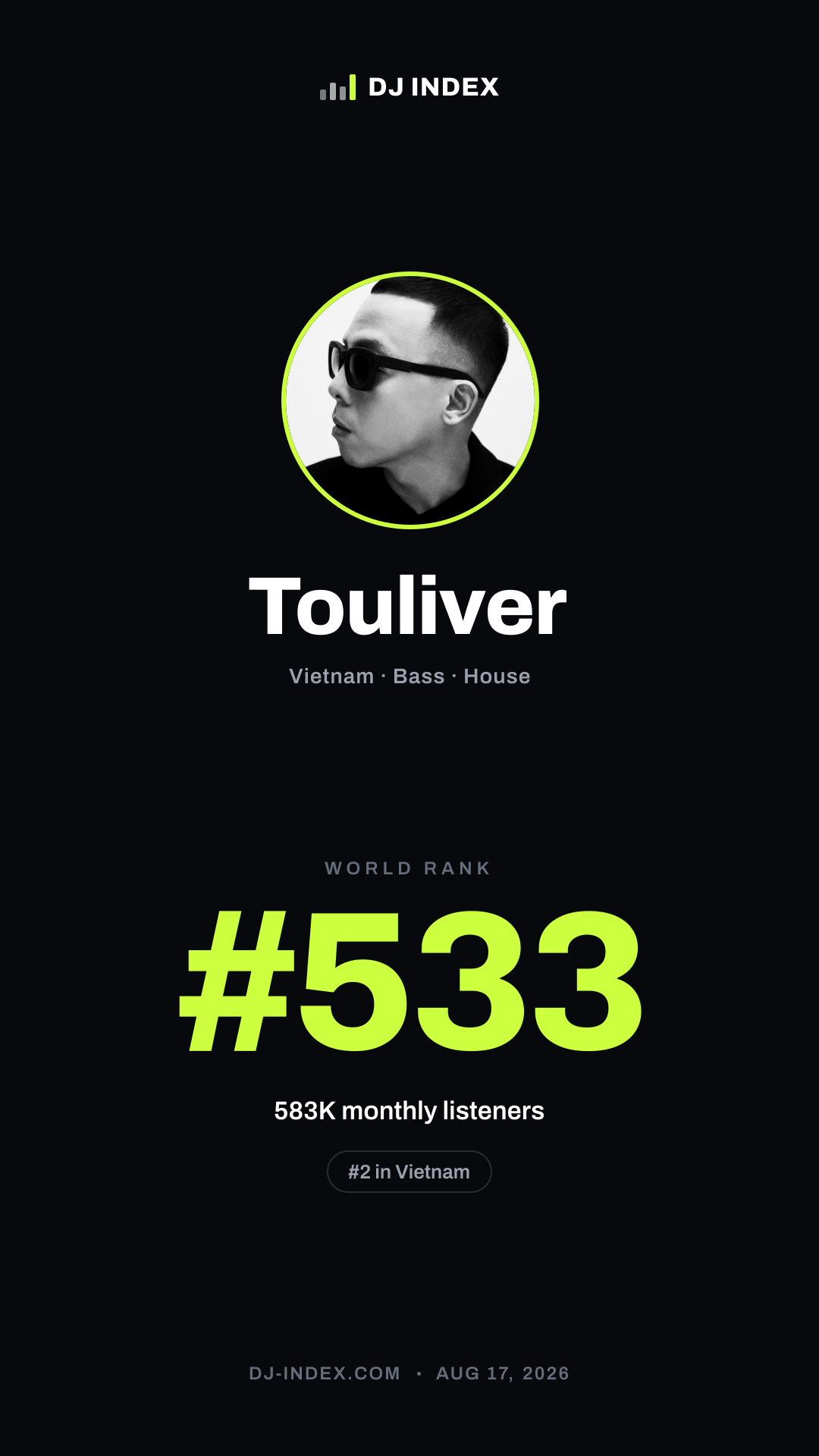 Touliver Story card preview
