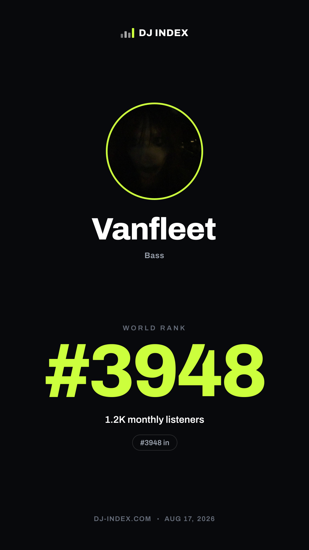 Vanfleet Story card preview
