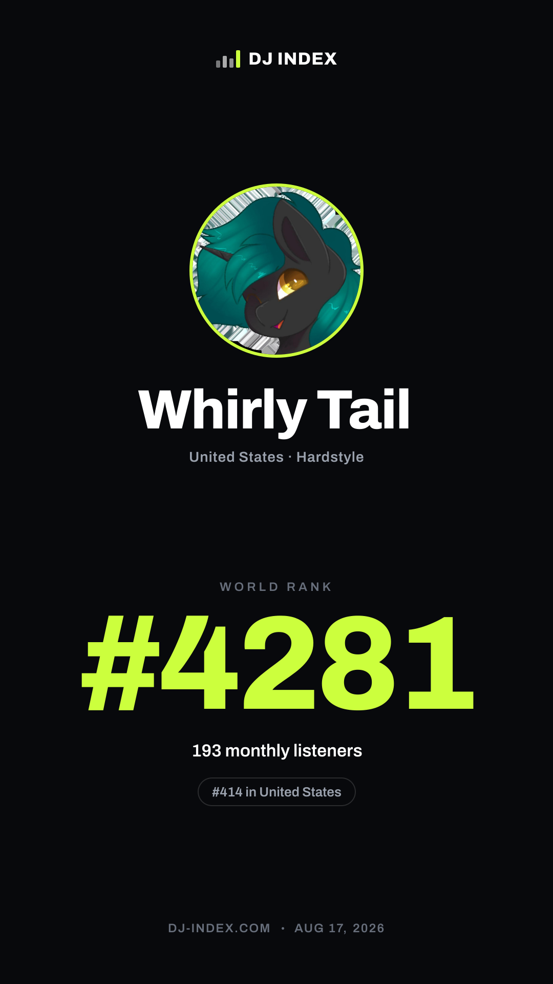 Whirly Tail Story card preview